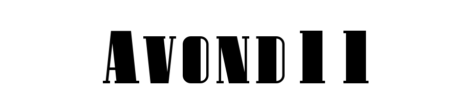 Avondale SC Font Download Free
